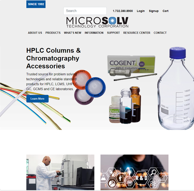 MicroSolv Website's NEW look!