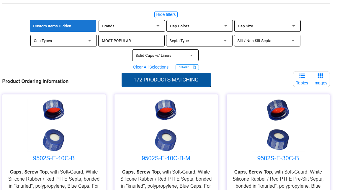 Control When You See Custom Items
