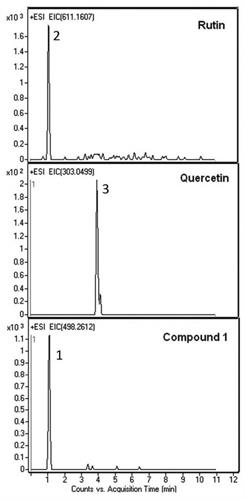 Brazilian Tree Bark Chromatogram