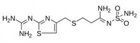 Famotidine Chemical Structure
