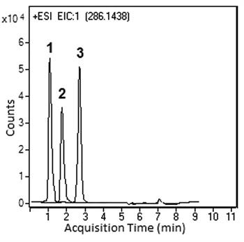 Morphine Hydromorphone Chromatogram